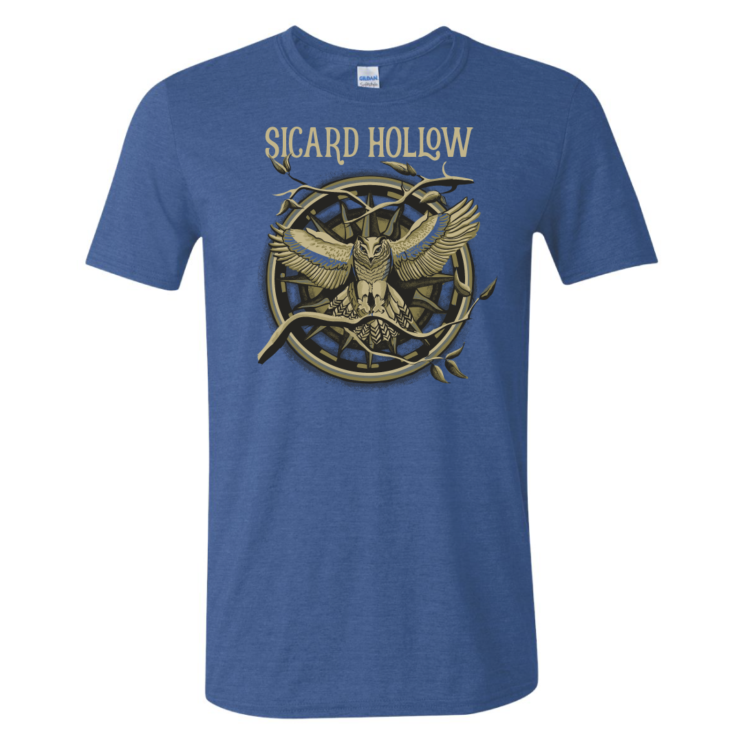 OWL TSHIRT - BLUE